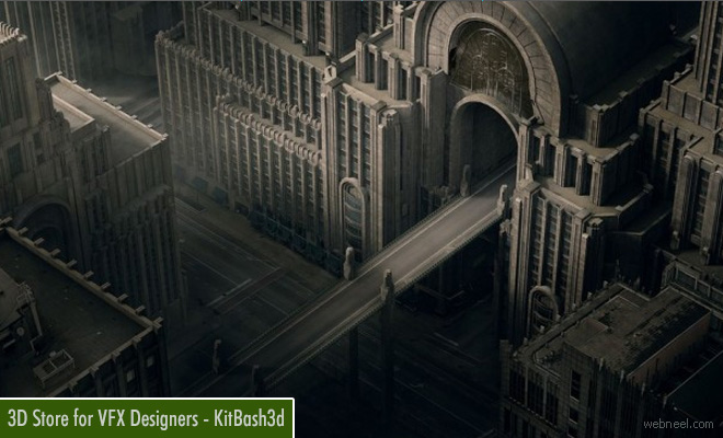Kitbash3d - 3D Architectural Store for VFX Designers