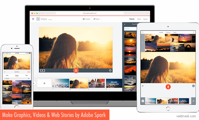 Make Graphics, Videos and Web Stories for Free in Minutes with Adobe Spark