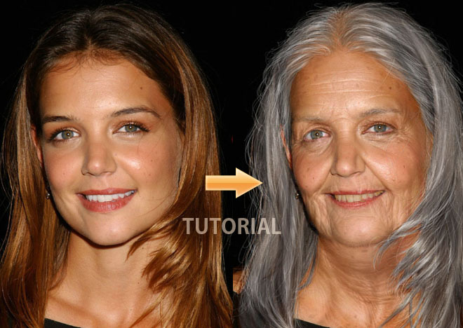 Age Progression - Photoshop Tutorial