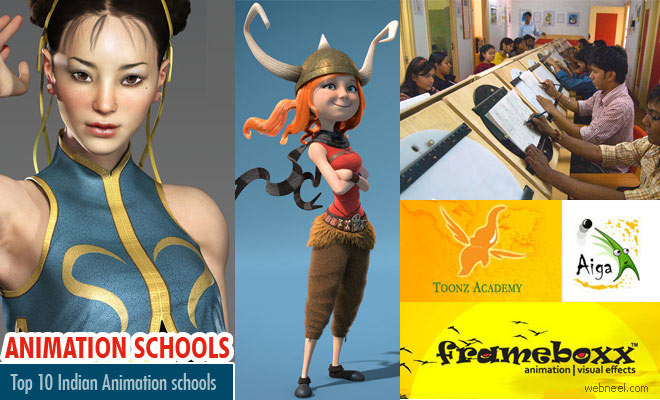 Animation schools in India