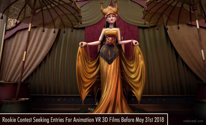 Rookie VR Motion Graphics and 3D Animation Contest - entries 31 May 2018