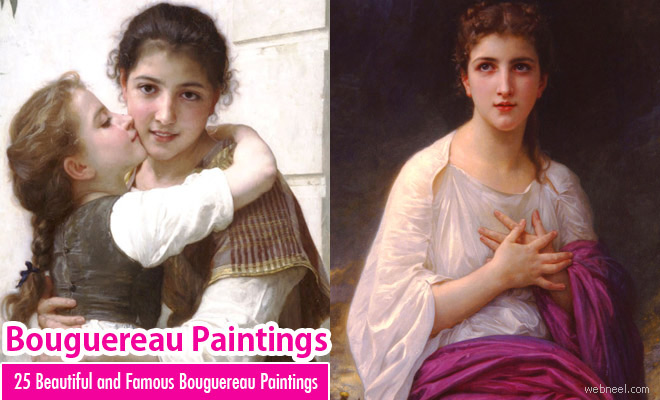 25 Beautiful and Famous Bouguereau Paintings - William Adolphe Bouguereau