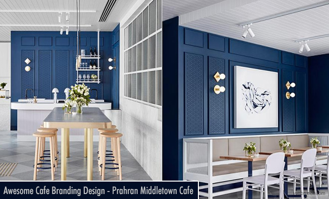 Kate Middleton inspired Cafe Branding Design - Prahran Middletown Cafe