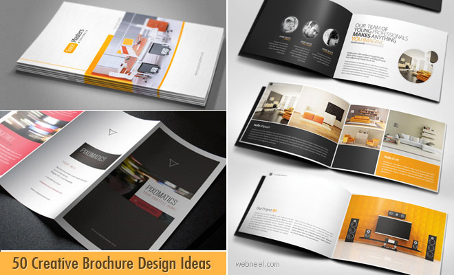 50 Creative Brochure Design Ideas for Your Inspiration
