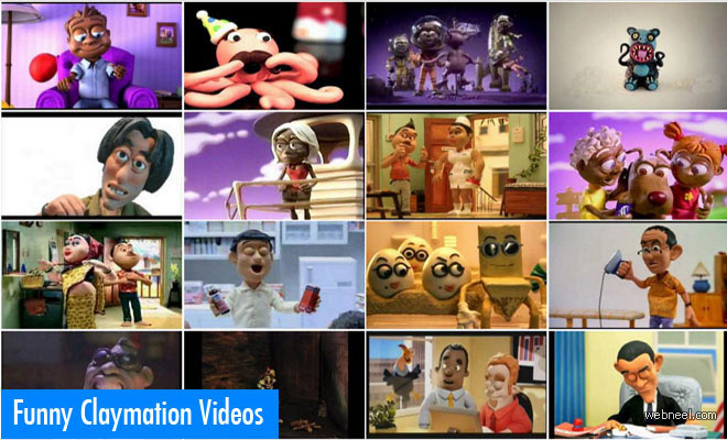 15 Funny Claymation Movies and TV Commercial Videos - Clay Animation