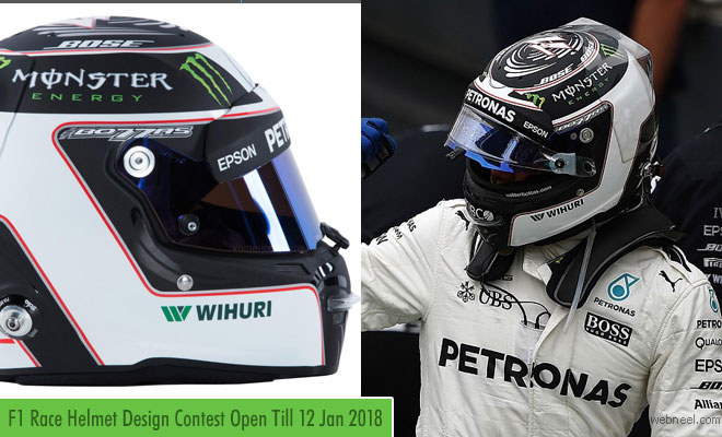 F1 Fans: Here Is a Unique Chance to Design Valtteri's Helmet for 2018
