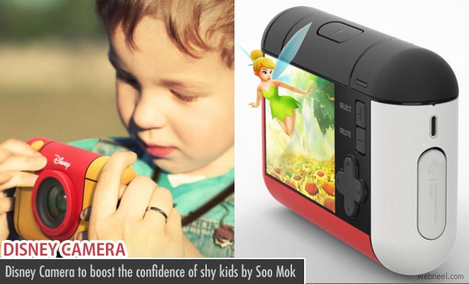 Disney Camera to boost the confidence of shy kids by Soo Mok