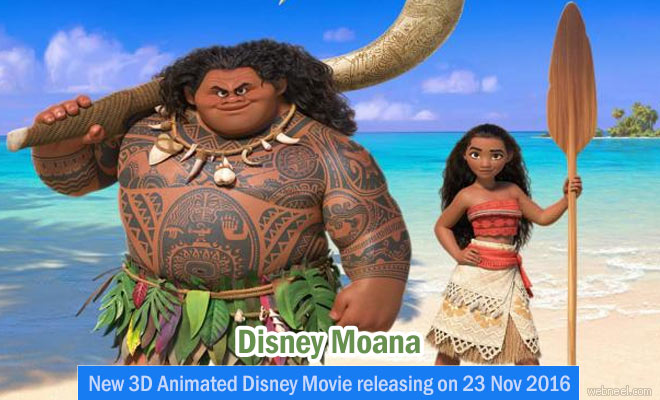 New 3D Animated Disney Movie Moana Releasing on November 23, 2016