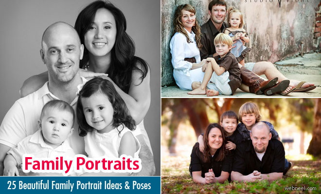 25 Beautiful Family Portrait Photography Ideas and Poses