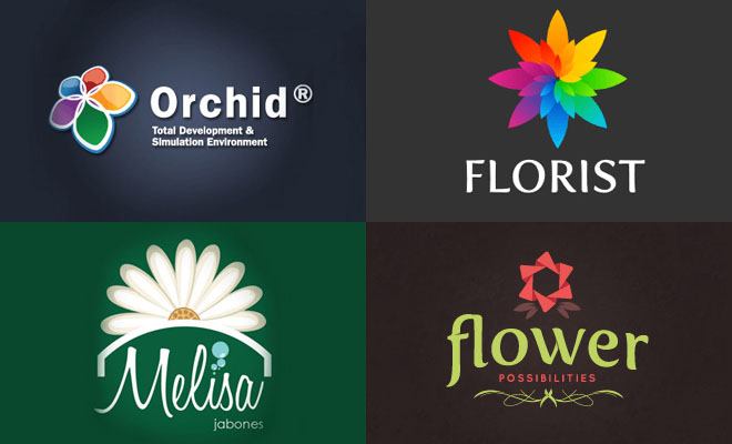 50 Creative Flower Logo Design Inspiration - Part 2