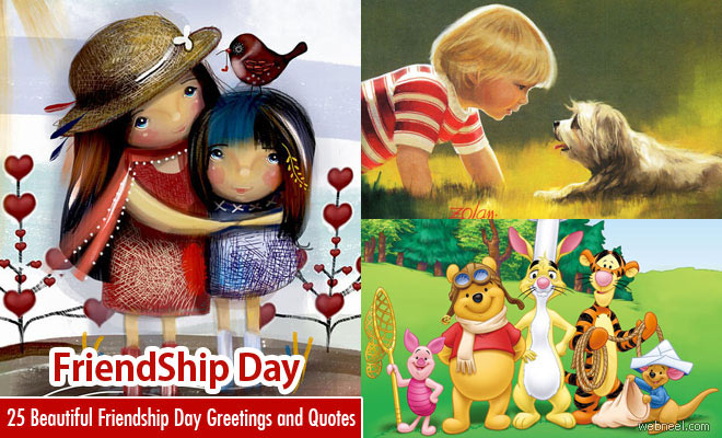 50 Beautiful Friendship Day Greetings Messages Quotes and Wallpapers - 4 August 2019