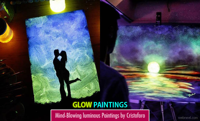 15 Mind-Blowing luminous Paintings by Italian artist Cristoforo Scorpinti