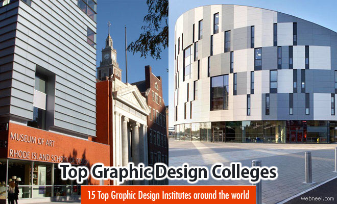 15 Top Graphic Design Colleges, Schools and Online Degrees around the world