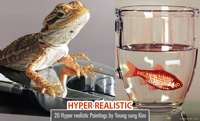20 Beautiful and Hyper realistic Paintings by Young sung Kim