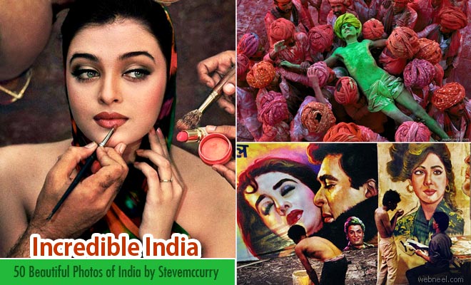 50 Beautiful Incredible India Photography examples by Steve McCurry