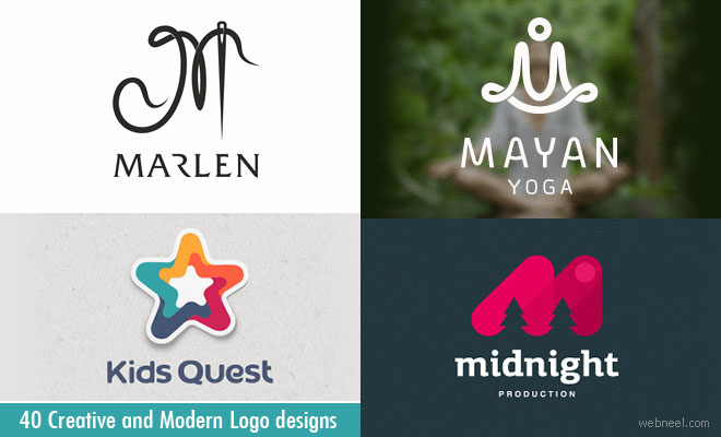 40 Modern and Creative Logo Design examples for your inspiration