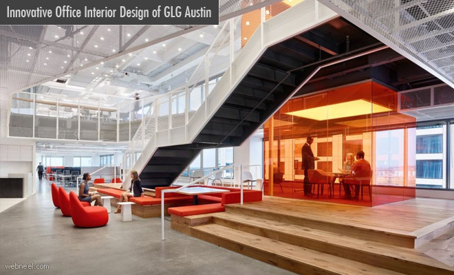 Innovative Office Interior Design of GLG Austin by Clive Wilkinson