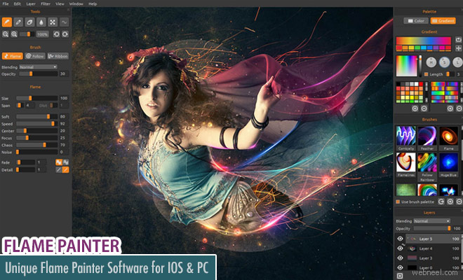Flame Painter - Best Painting App for ios mobiles and PC