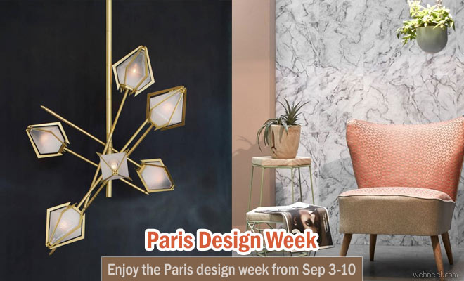 Enjoy the Paris design week from September 3rd - 10th, 2016