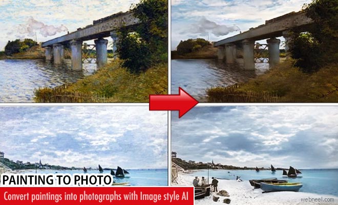 Convert Paintings into Photographs with Image-Style AI