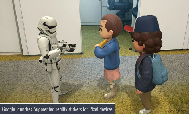 Google Launches Augmented Reality Stickers for Pixel Devices