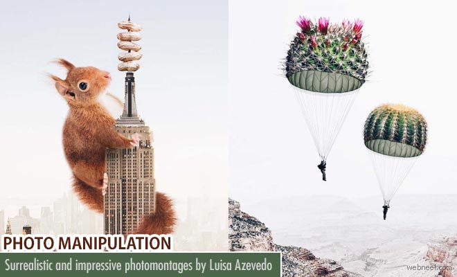 Surrealistic and impressive photomontages by Luisa Azevedo