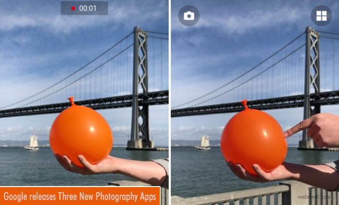 Google Releases Three New Photography Apps for Both iOS and Android Smartphones