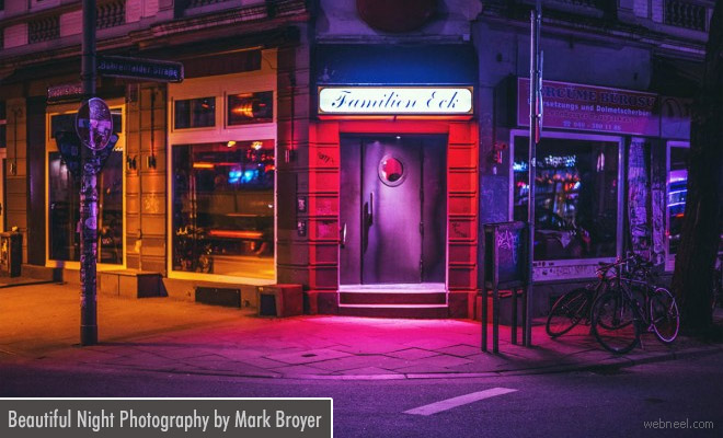 Beautiful Hamburg City Night Photography Examples by Mark Broyer