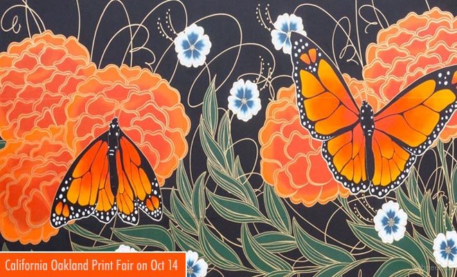 Print Fair - California Oakland International Print Fair on Oct 14 for print designers