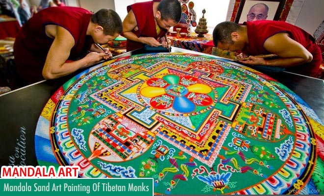 Mandala Design & Sand Art
