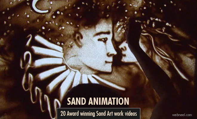 20 Award-Winning Sand Artworks and Sand Animation Examples