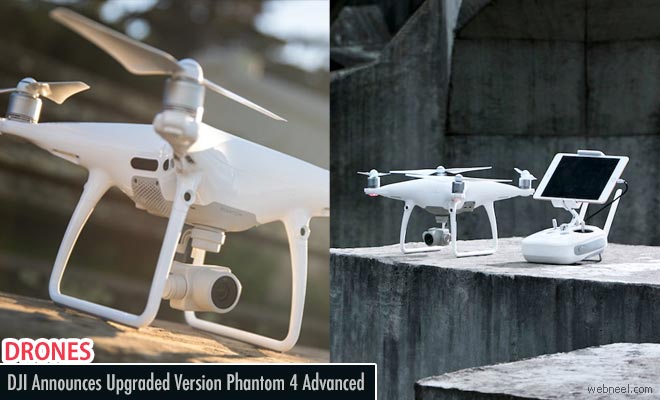 DJI Announces Its New Phantom 4 Advanced Drone Camera