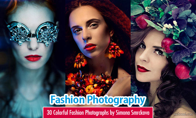 30 Colorful and Creative Fashion Photography Examples by Simona Smrckova
