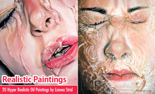 20 Beautiful and Hyper-Realistic Oil Paintings by Swedish Artist Linnea Strid