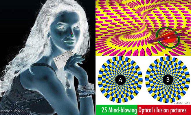 25 Cool Optical Illusion Pictures to challenge your mind
