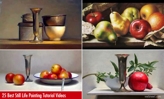 25 Best Still Life Painting Tutorial Videos - Learn from the Masters