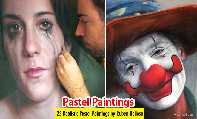 25 Beautiful and Realistic Pastel Paintings by Ruben Belloso