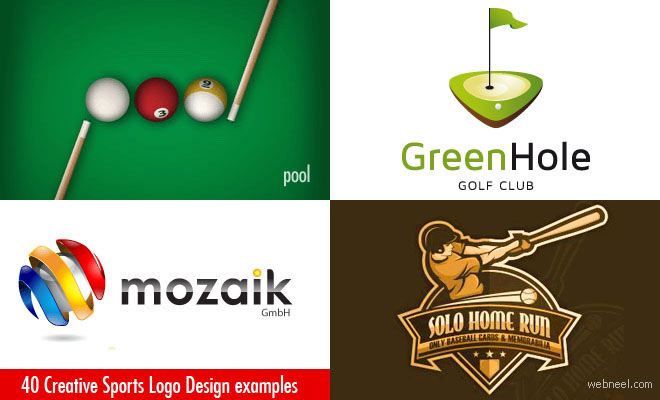 40 Creative Sports Logo Design Ideas for your inspiration