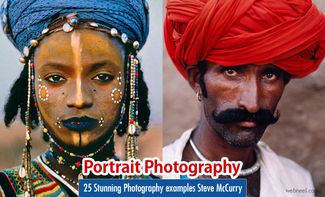 25 Stunning Portrait Photography examples of Famous American Photographer Steve McCurry