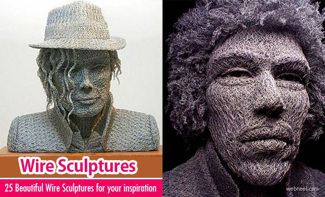 25 Beautiful Wire Sculptures from Around the World for Your Inspiration