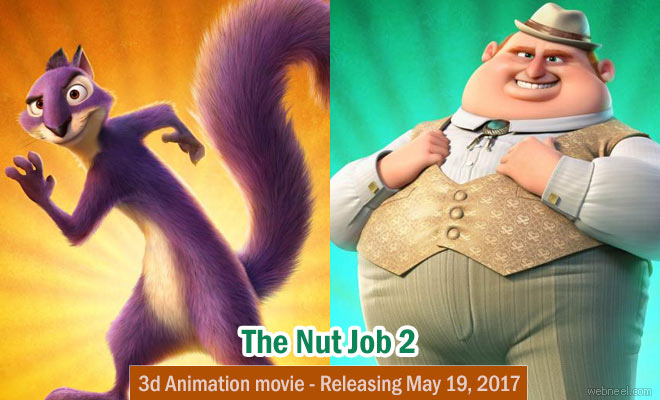 The Nut Job 2 - Animation movie releasing on May 19, 2017