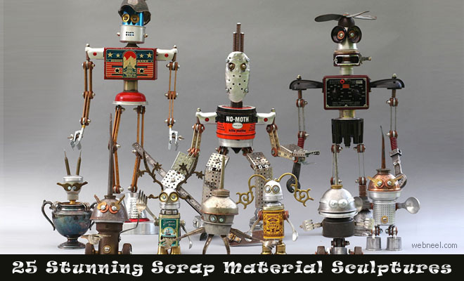 Scrap Sculptures