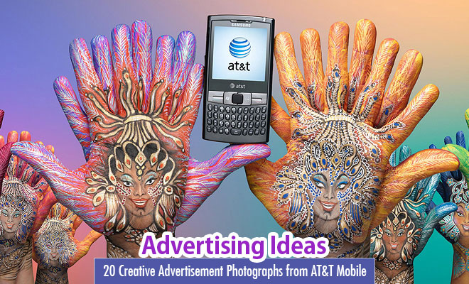 20 Creative Advertising Photographs for AT&T Mobile by Andric