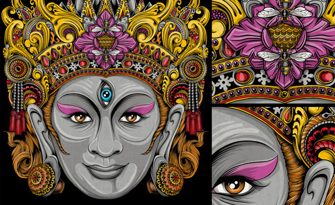 10 Stunning Balinese Artworks and Illustrations by an Indonesian Artist