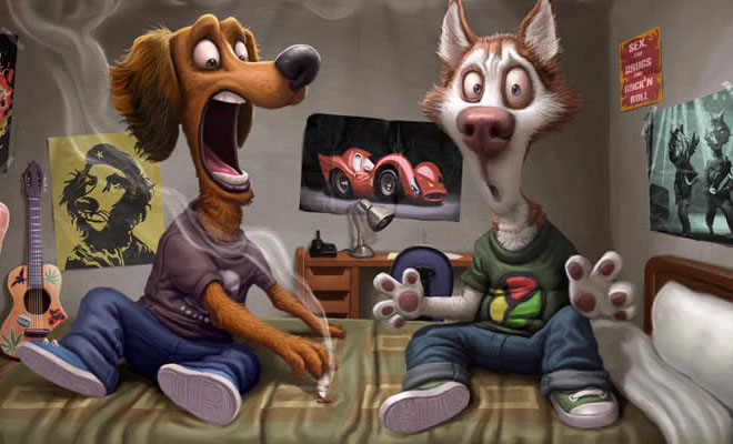 Funny Digital Paintings