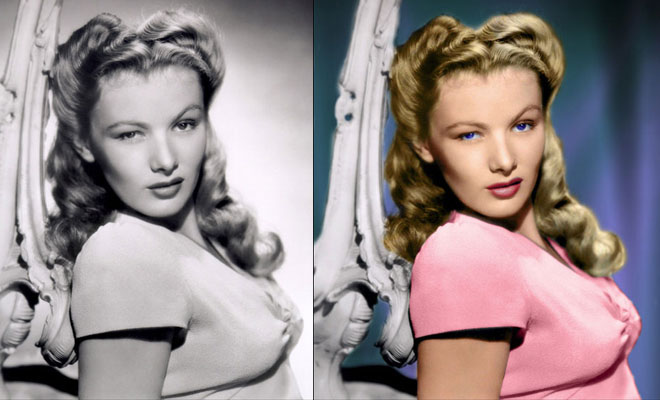 40 Photoshop Coloring Works - Colorize Old Black-and-White Photos - Part 1