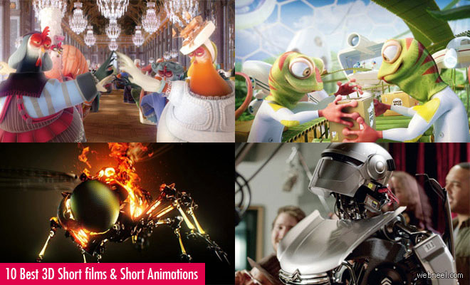 10 Best Funny 3D Short films and 3D Short Animations for you