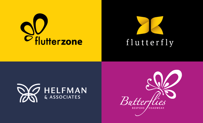 40 Creative Butterfly Logo Design Examples for Inspiration