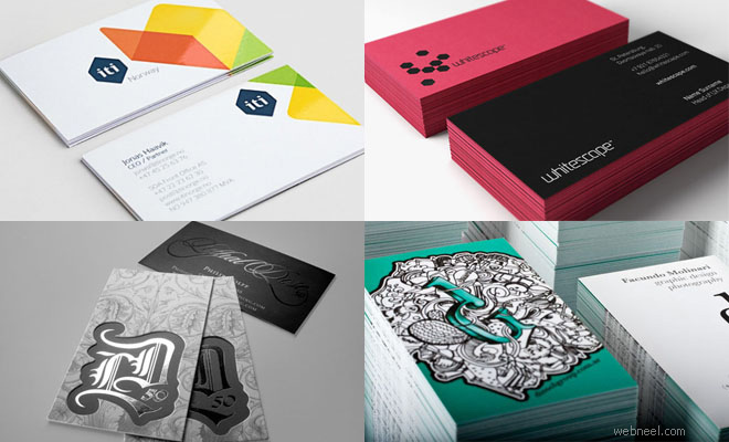 35 Creative and Beautiful Business Card Design Examples