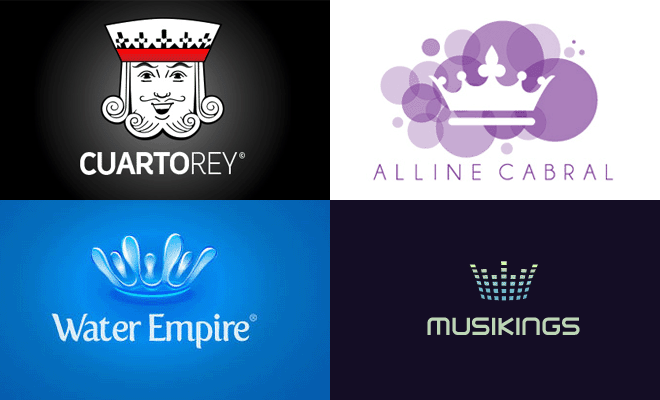 King and Crown Logo Design